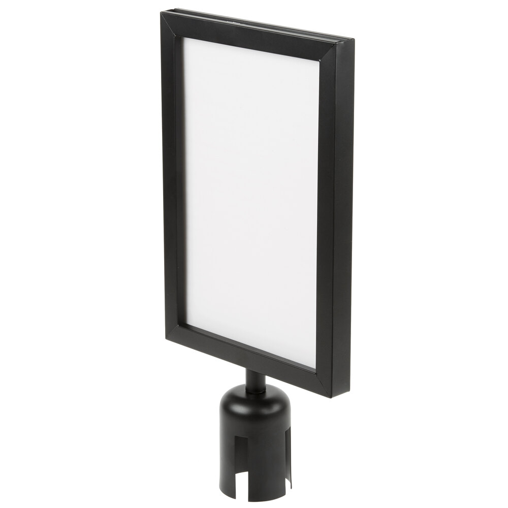 Stanchion Sign Frame 8 1/2" x 12 3/4"