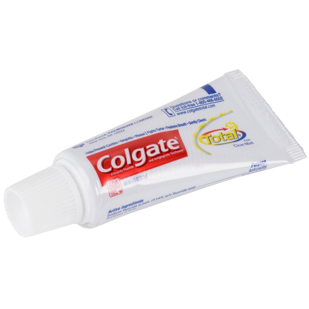 Colgate Total Toothpaste 0.75 oz. Tube - 24/Case