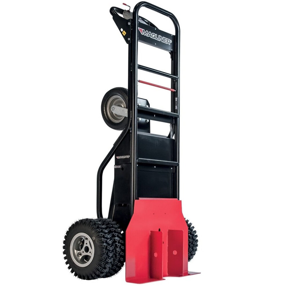 Magliner MHT75DC 1000 lb. Motorized Hand Truck with 13" Dual Aggressive