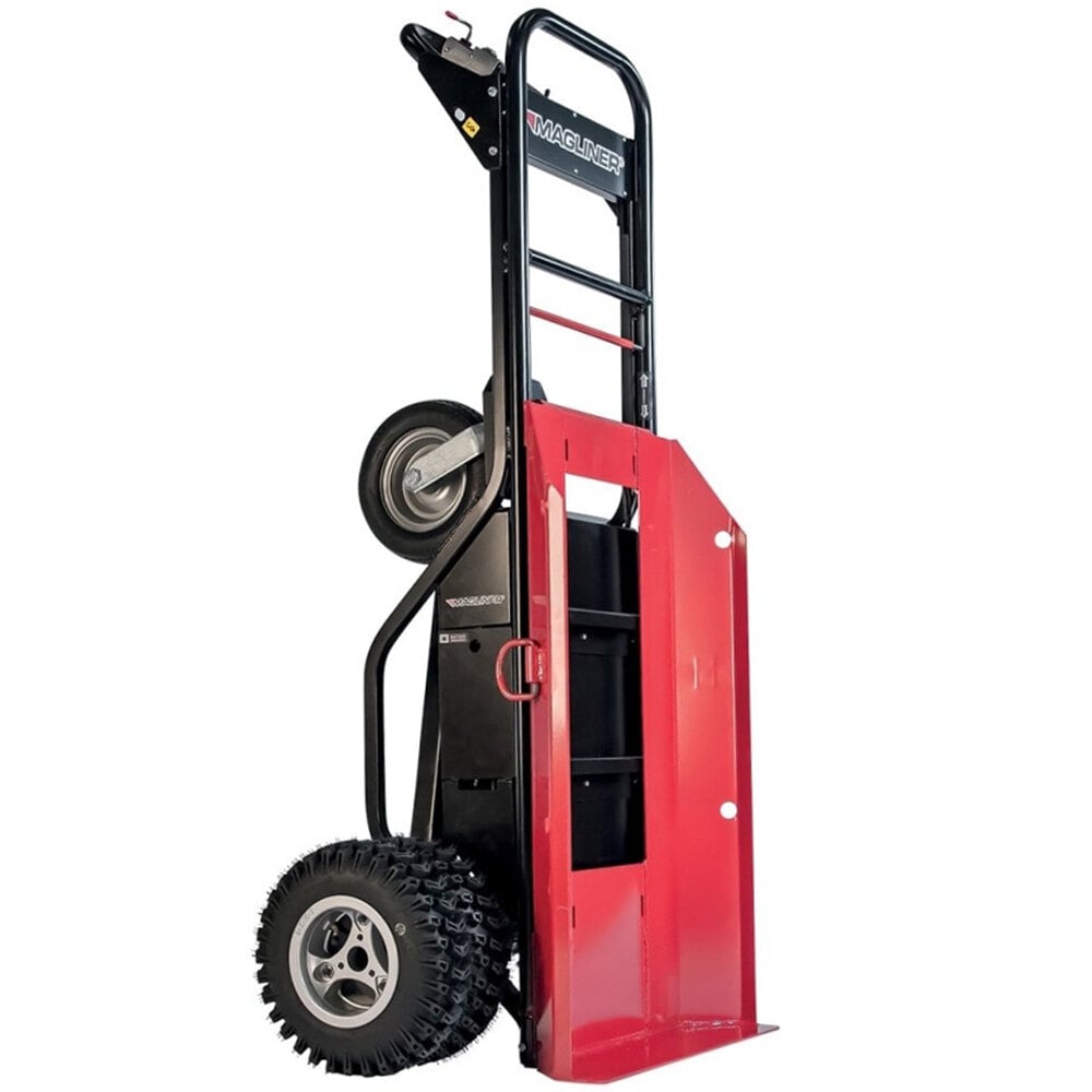 Magliner MHT75DB 1000 lb. Motorized Hand Truck with 13" Dual Aggressive