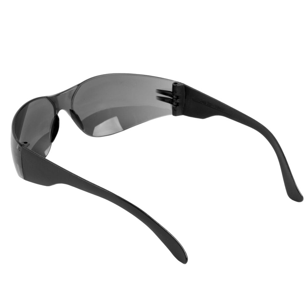 Scratch-Resistant Safety Glasses / Eye Protection - Black