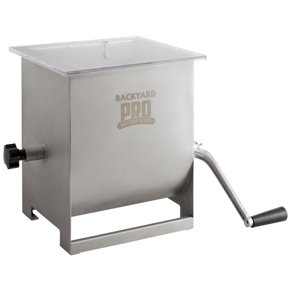 44 lb. Meat Mixer with Removable Paddles (Backyard Pro) staurantStore