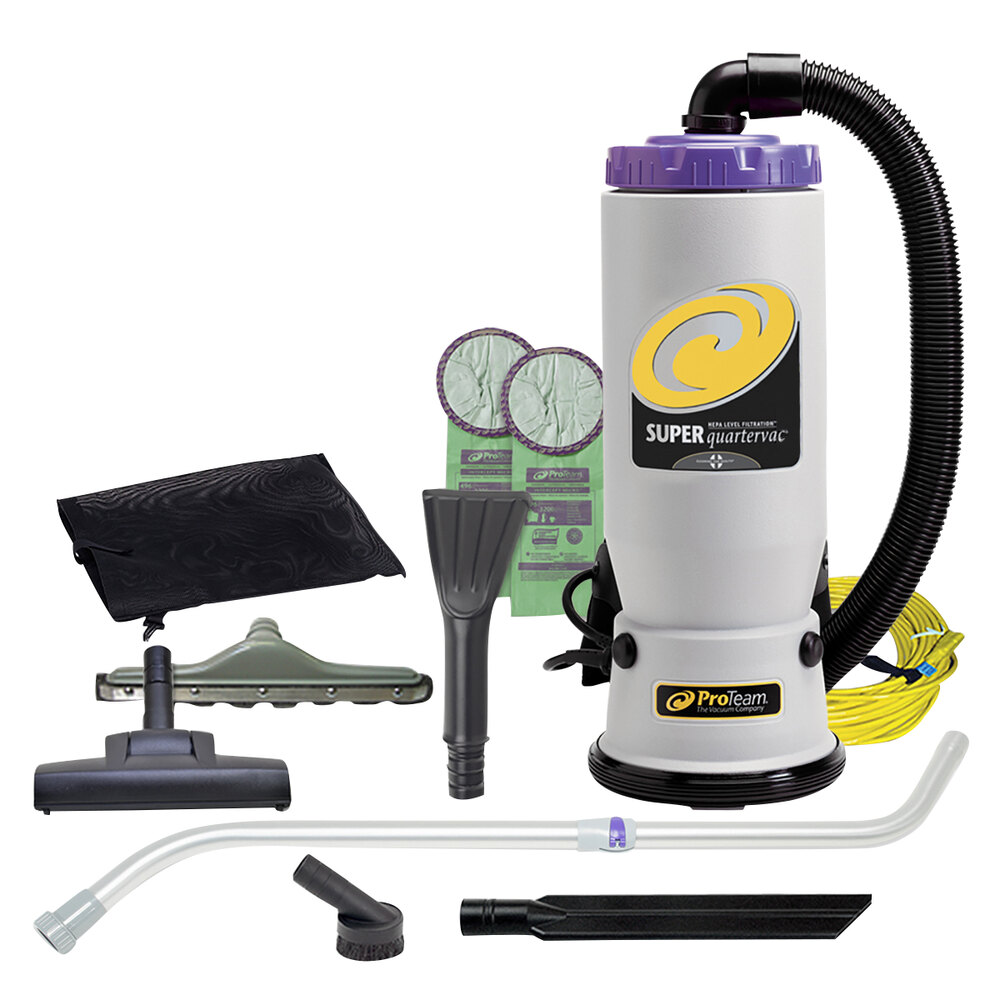 proteam 6 qt backpack vacuum bags