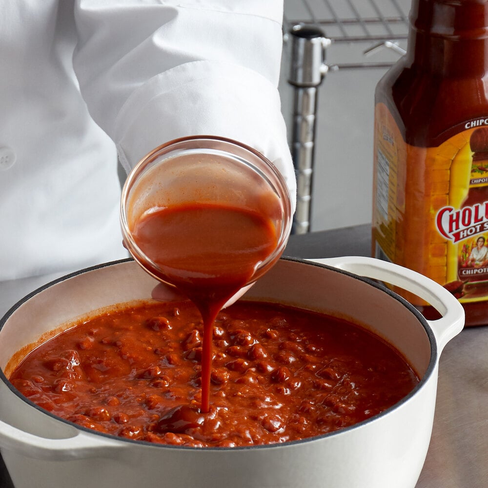 Cholula 64 oz. Chipotle Hot Sauce 4/Case