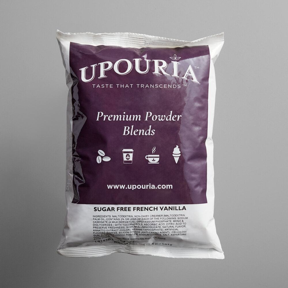 UPOURIA™ 1.5 lb. Sugar Free French Vanilla Cappuccino Mix