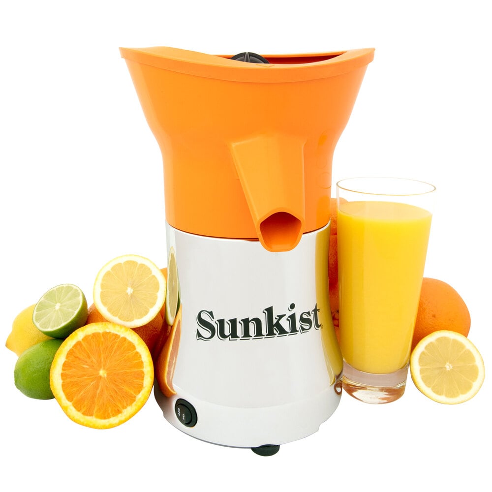 Sunkist PJFA1OR Orange Pro Series Citrus Juicer 115V, 900 RPM