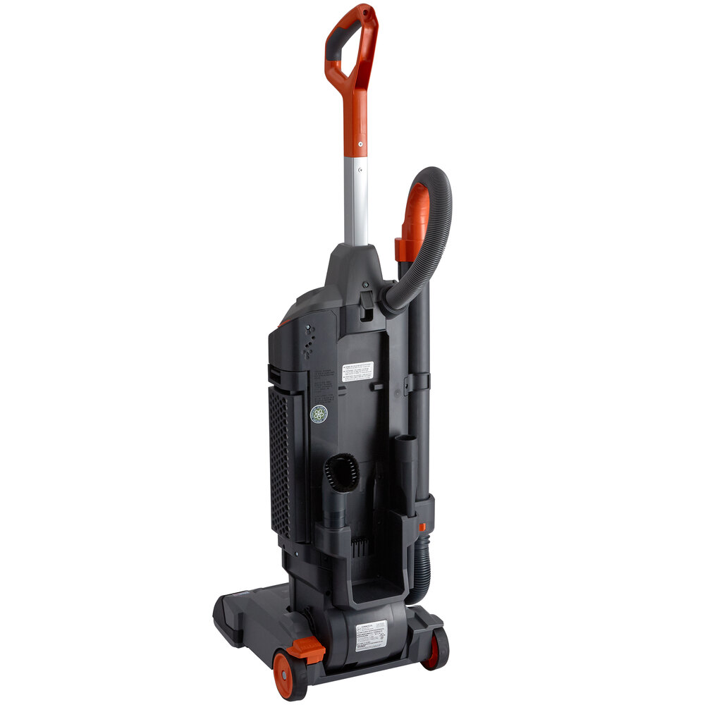 Hoover CH95413 HushTone 13+ Commercial Cordless Bagged Upright Vacuum