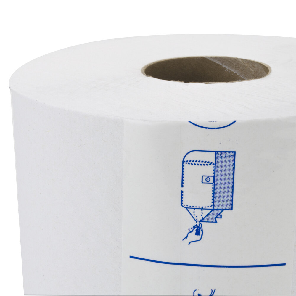 Merfin 725 2-Ply Center Pull Paper Towel 600' Roll - 6 / Case