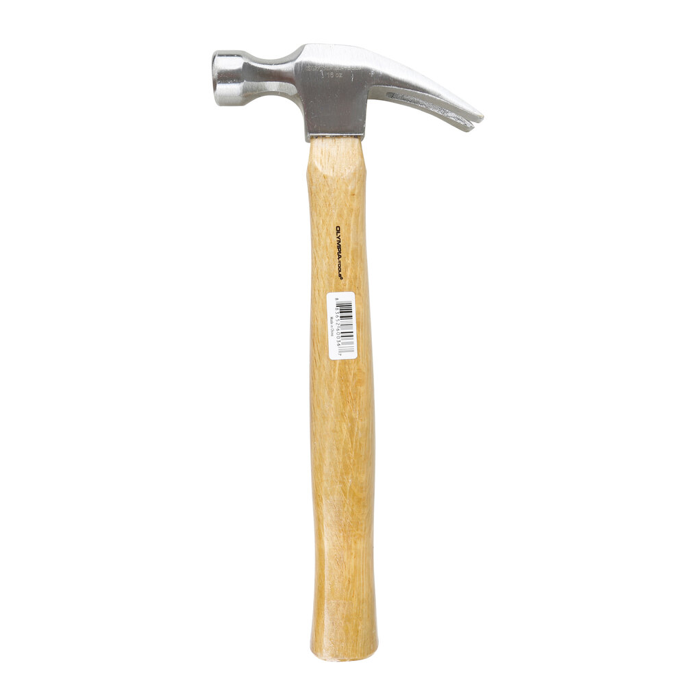 Olympia Tools 60036 16 oz. Rip Hammer with Wood Handle