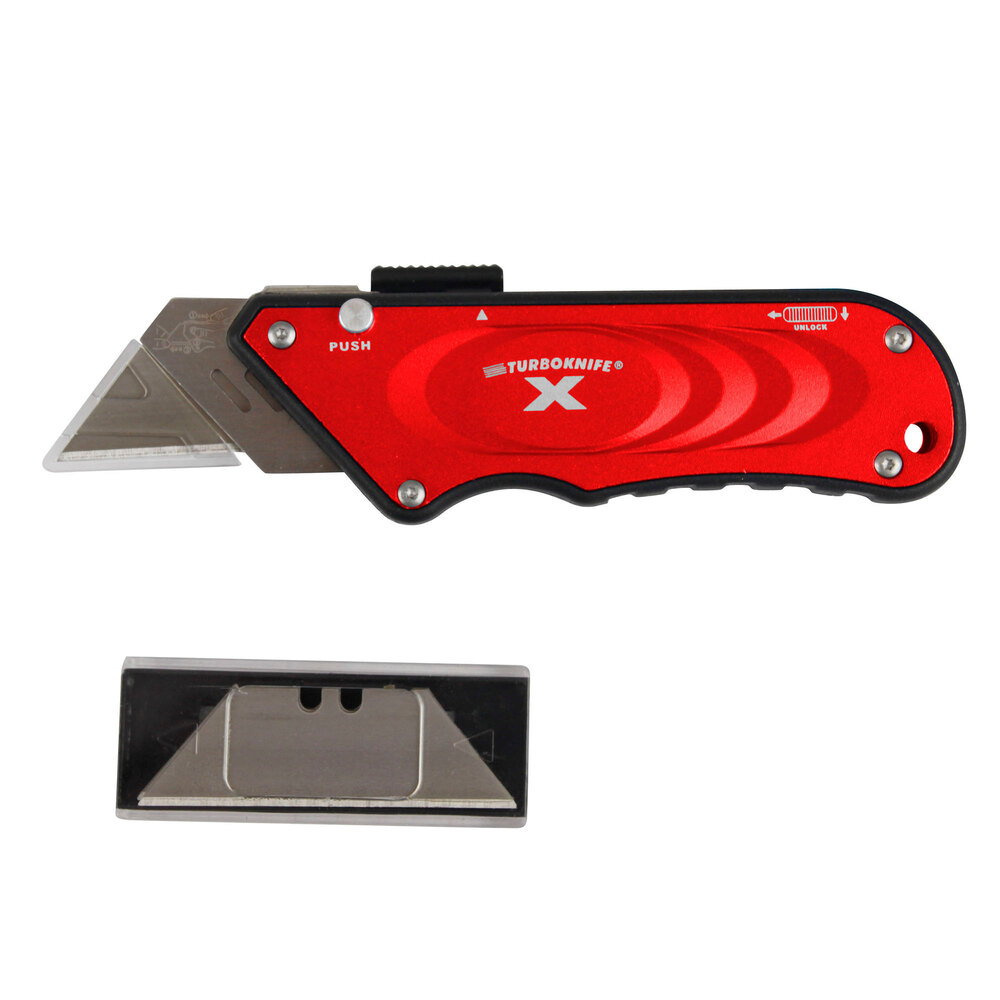 Olympia Tools 33132 Turboknife X Red Utility Knife
