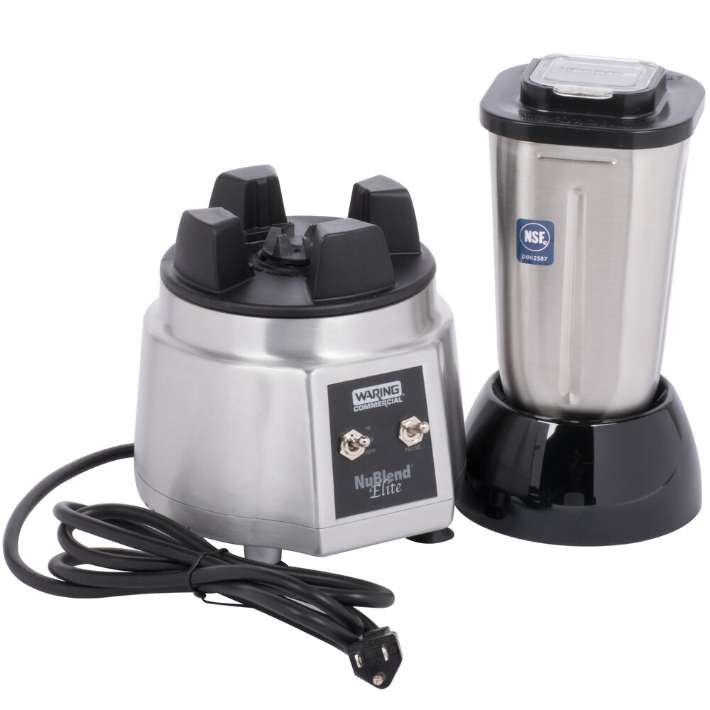 Waring BB190S NuBlend Elite Commercial Blender with 32 oz. Stainless