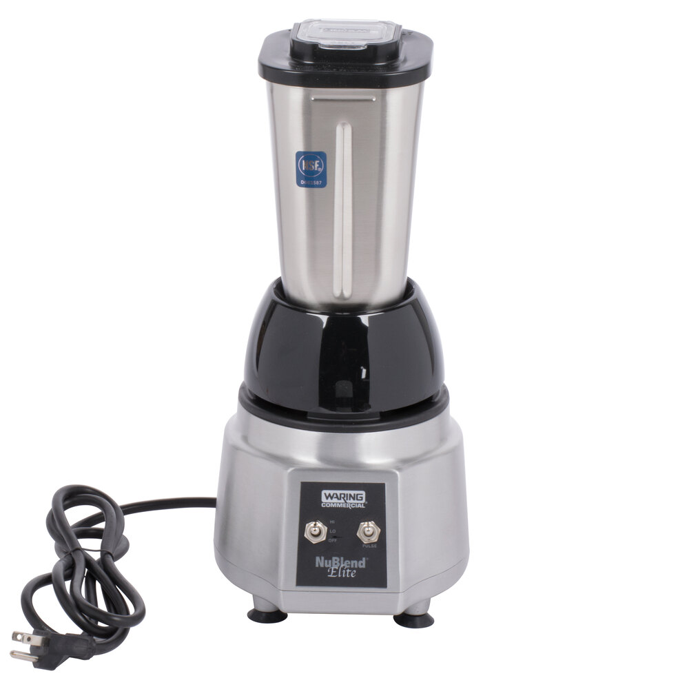 Waring BB190S NuBlend Elite Commercial Blender with 32 oz. Stainless