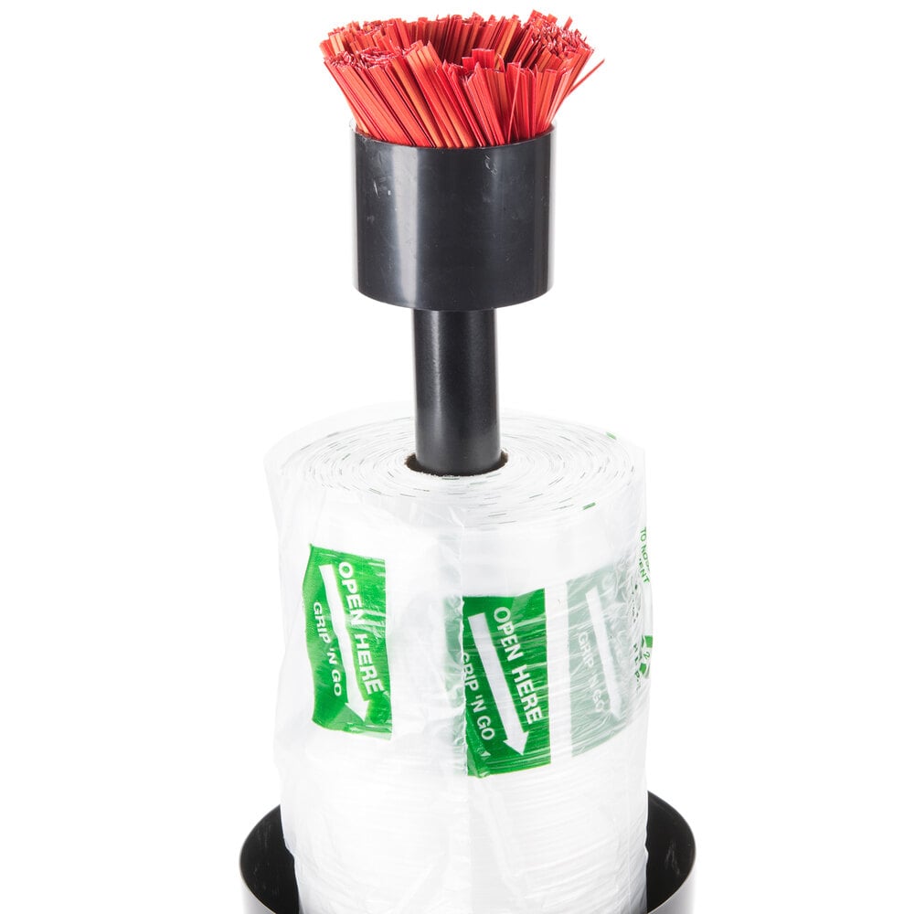 Corner Mounted Produce Bag Holder for Orchard Bins