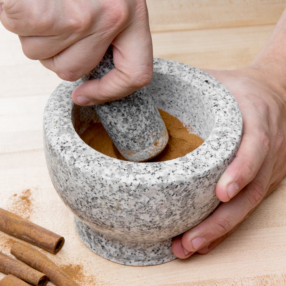 5" Granite Mortar and Pestle Set