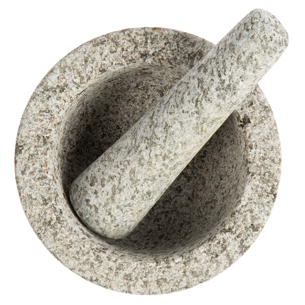 5" Granite Mortar And Pestle Set