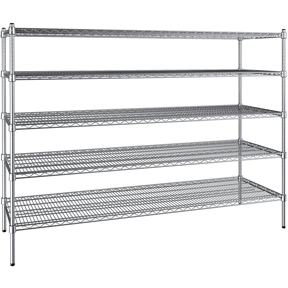 Chrome Wire Shelving Regency