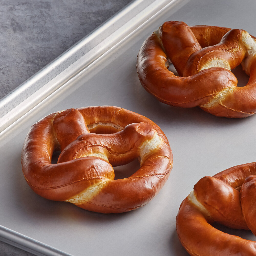 J & J Snack Foods SuperPretzel Bavarian 7 oz. Sourdough Soft Pretzel