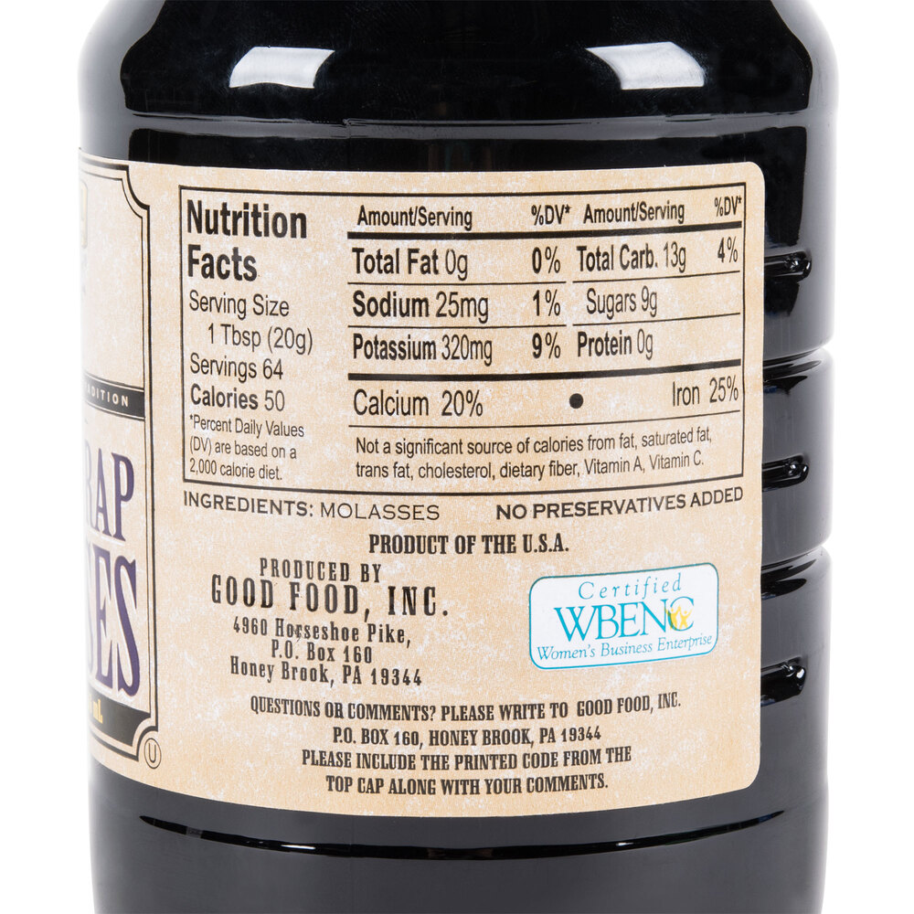 Golden Barrel 1 Qt. SulfurFree Blackstrap Molasses