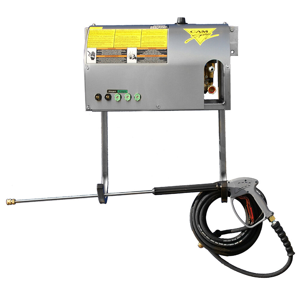 Cam Spray 1000WM SS Deluxe Wall Mount Cold Water Pressure Washer 1000