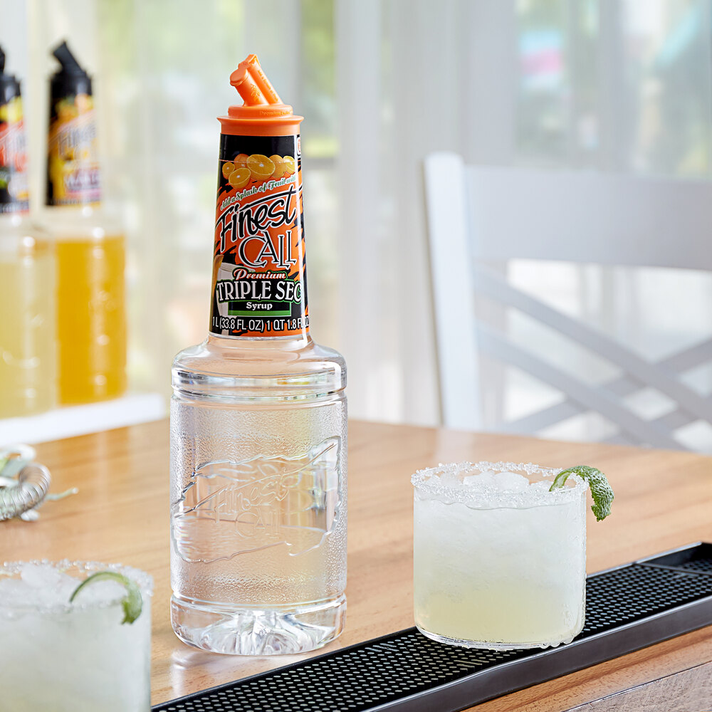 Finest Call 1 Liter Premium Triple Sec Syrup