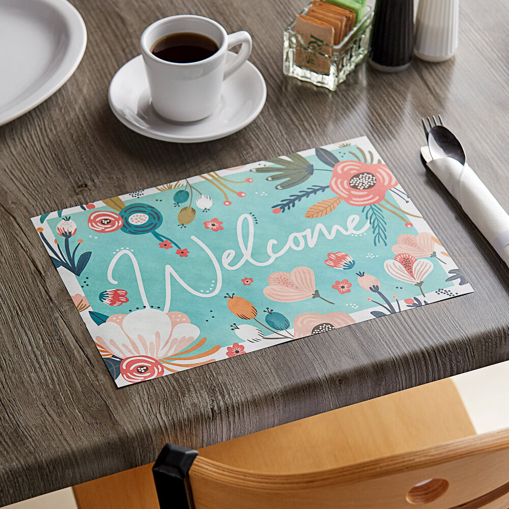 Choice 10" x 14" Paper Placemat 1000/Case