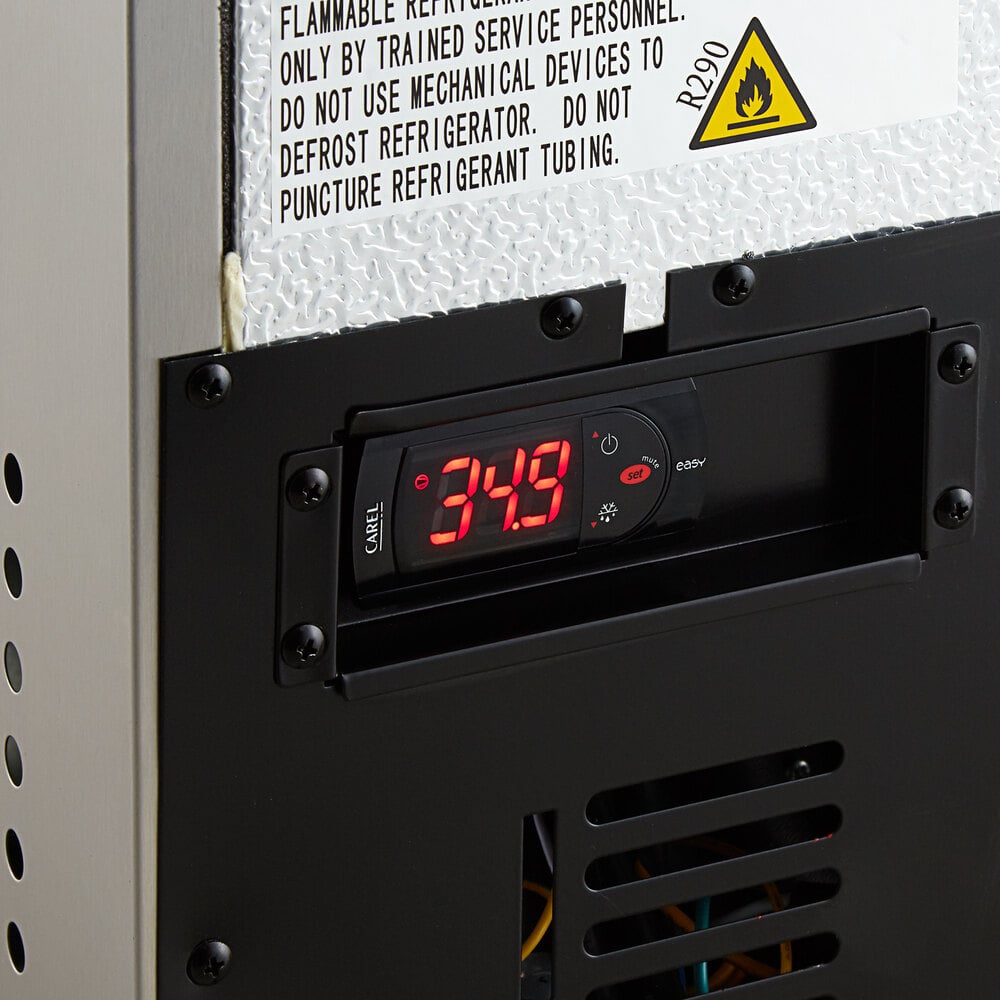 Avantco refrigerator digital temperature control