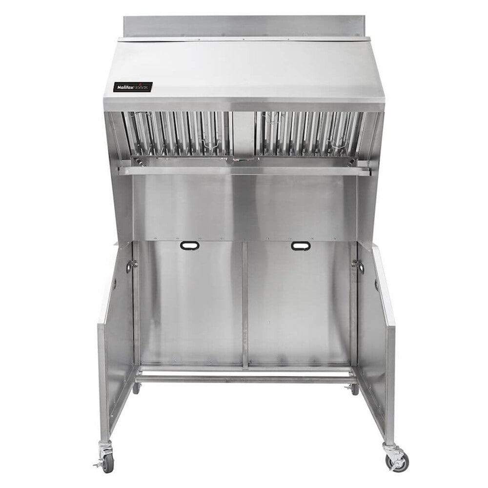 Halifax VHSF4FT 48" Ventless Hood System with Ansul Fire Suppression System 208240V