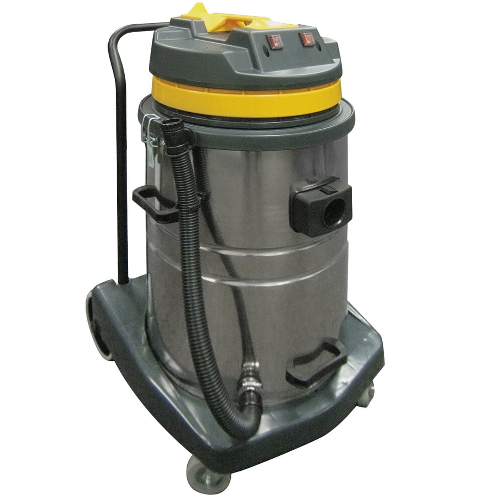 Perfect Products BF580 18 Gallon Stainless Steel Wet / Dry Vacuum with ...