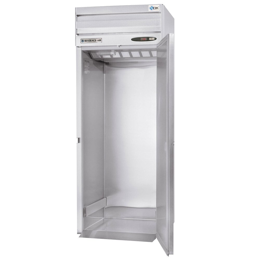Bev-Air top mounted roll-in refigerator