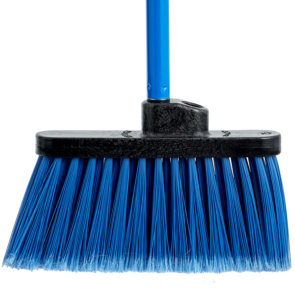 Carlisle 3686314 DuoSweep 11" Light Industrial Broom with Blue Flagged