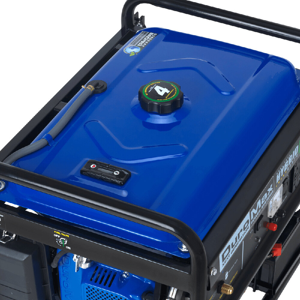 DuroMax XP5500EH Portable 225 CC Dual Fuel Powered Generator with
