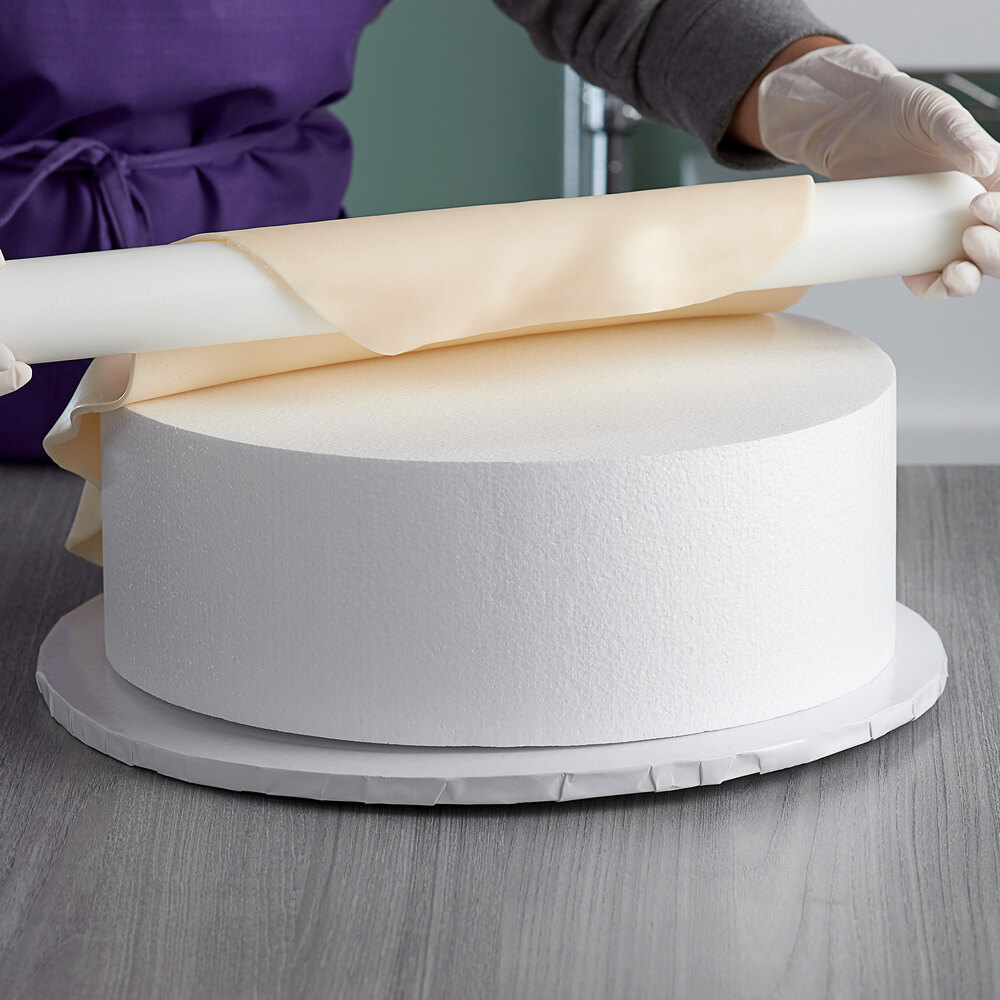 14" x 5" Foam Round Cake Dummy