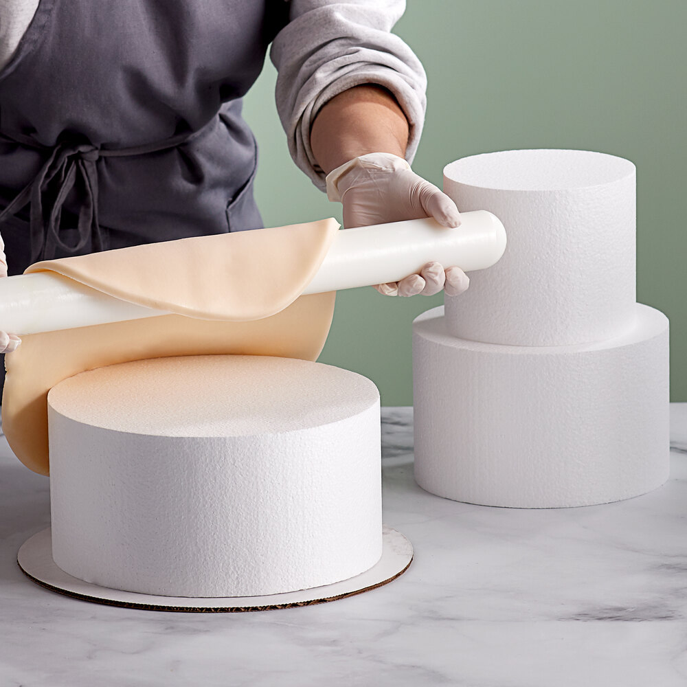 5" Foam 3Piece Round Cake Dummy Kit