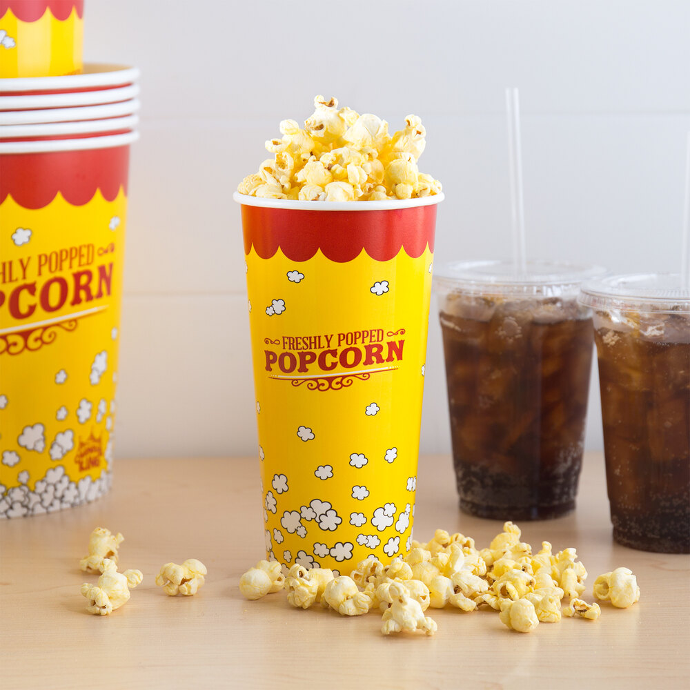 Carnival King 24 oz. Popcorn Cup 50/Pack