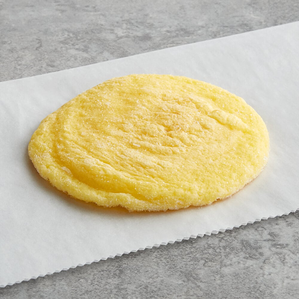 Papetti's Egg Patty Fully Cooked 2 oz. Scrambled Patties (100/Case)