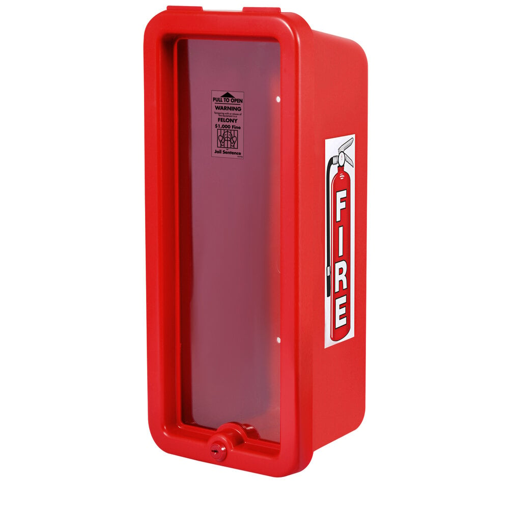 Cato 10551P Island Chief Red SurfaceMounted Fire Extinguisher