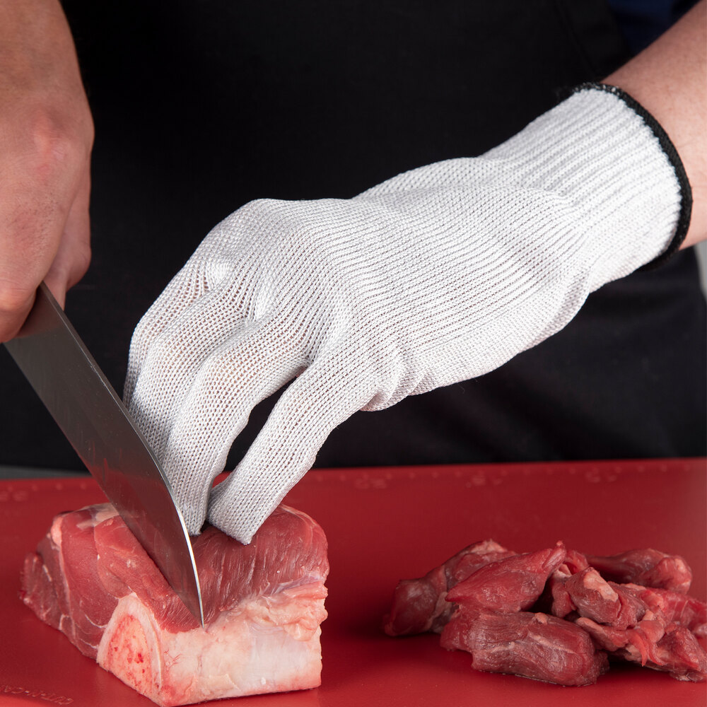 San Jamar PBS301XL A4 Level Cut Resistant Butcher Glove Extra Large