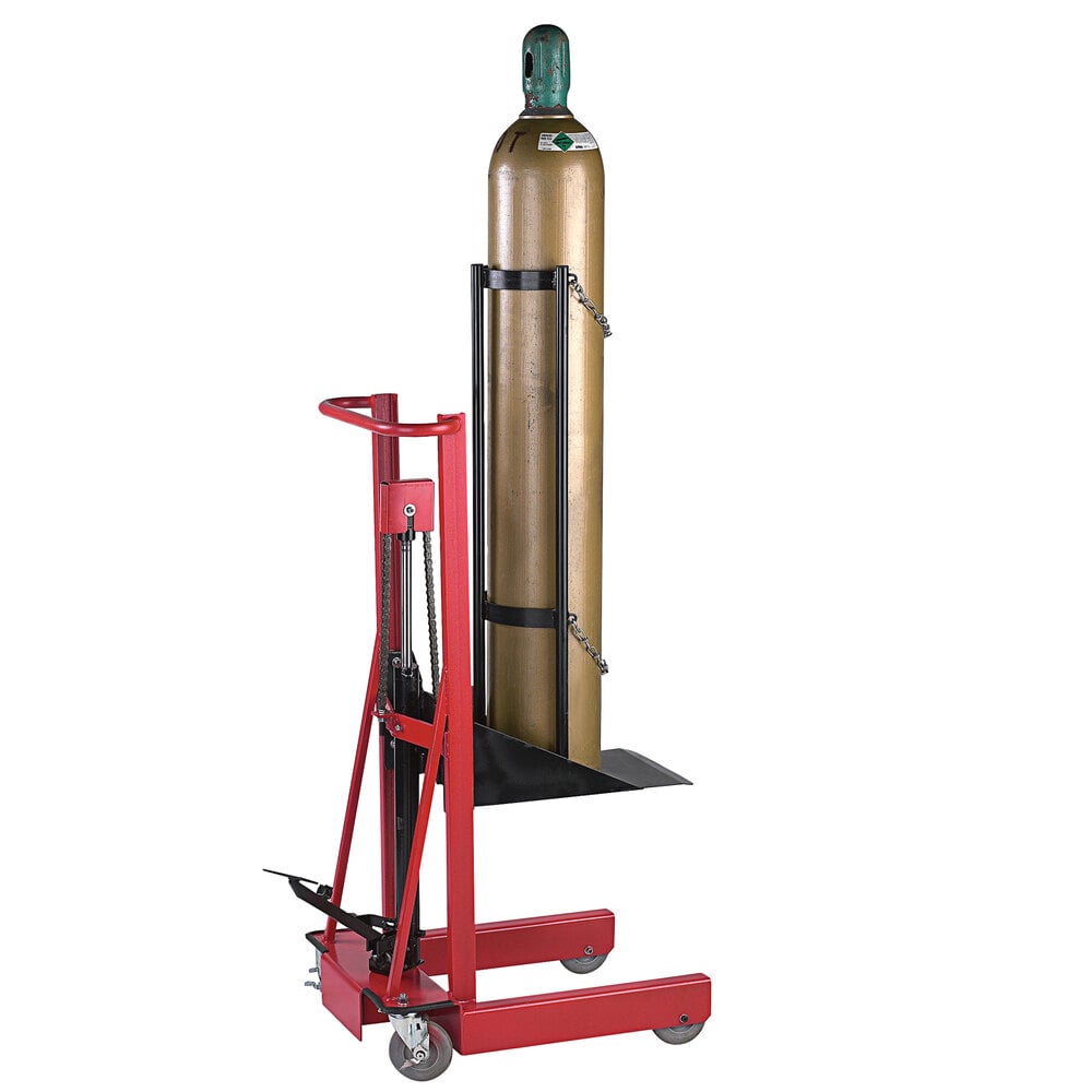 Wesco Industrial Products 260161 300 lb. 4 Wheel Hydraulic Cylinder