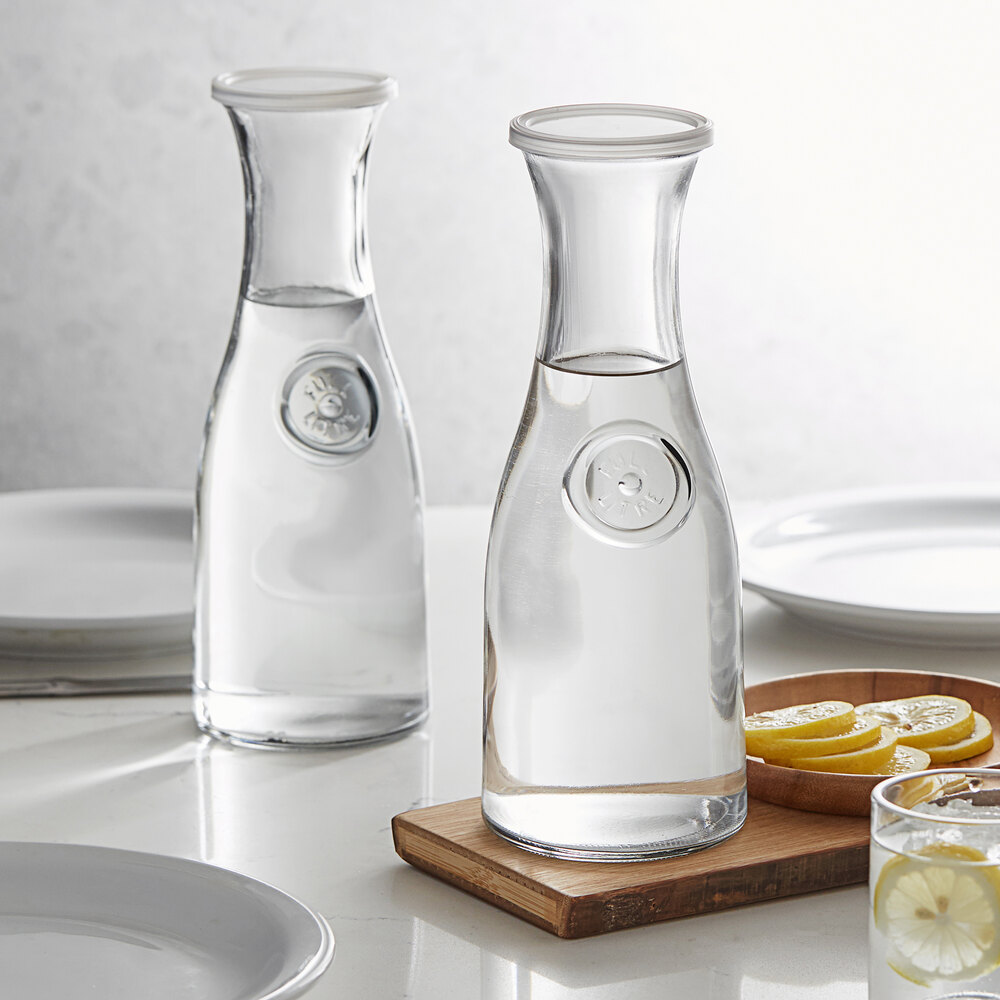 Anchor Hocking 93084AHG17 34 oz. Carafe with Plastic Lid - 6/Case