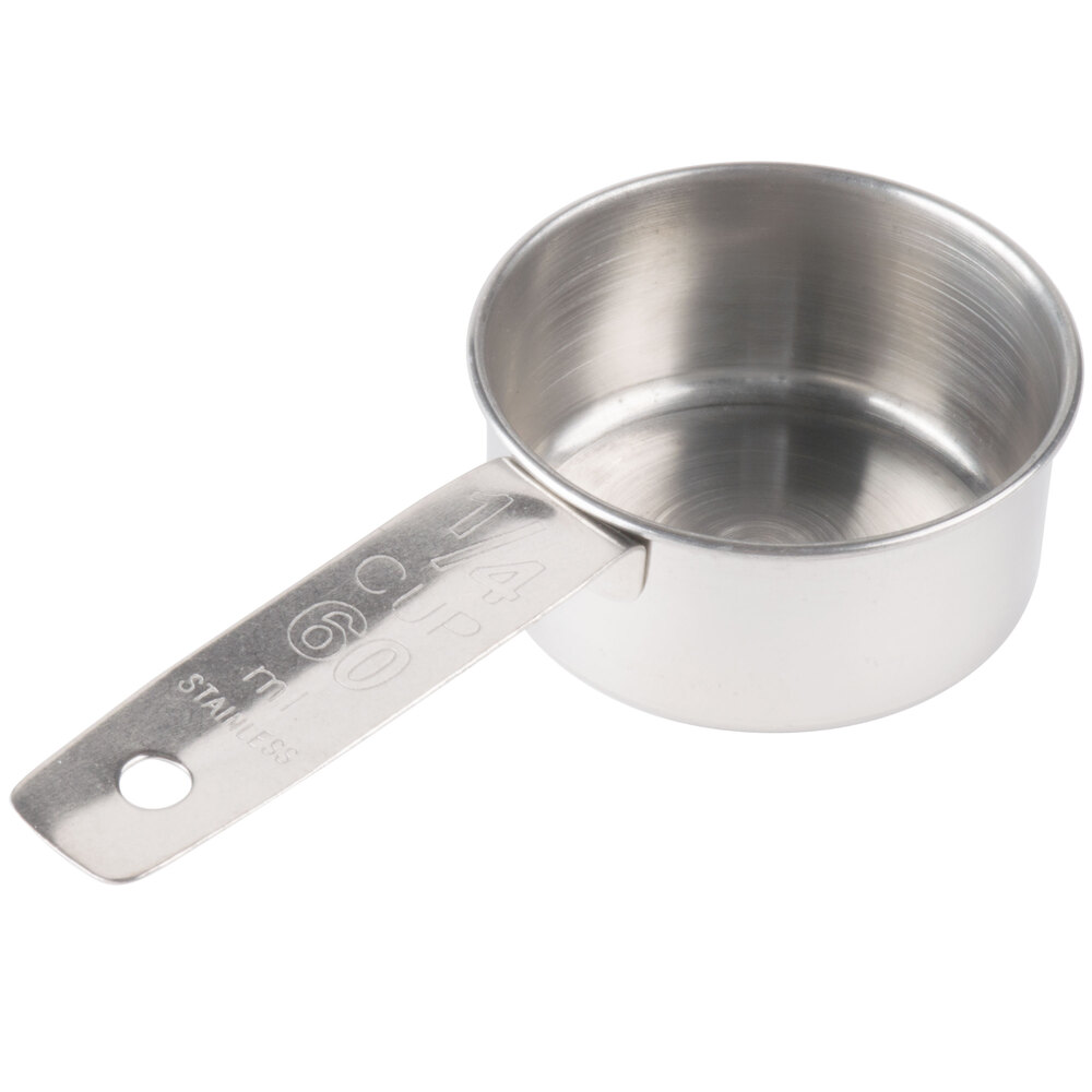 tablecraft-724a-1-4-cup-stainless-steel-measuring-cup