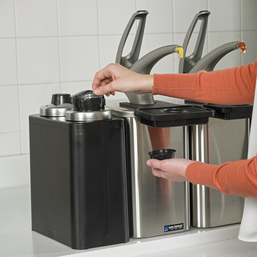 San Jamar MODCL100 FrontLine Modular Portion Cup / Lid Dispenser