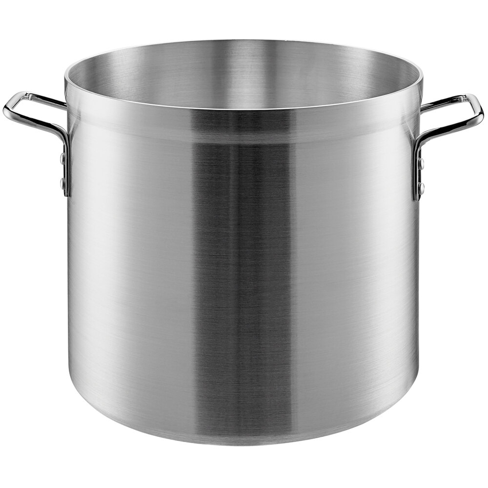Carlisle 61232 32 Qt. Standard Weight Aluminum Stock Pot