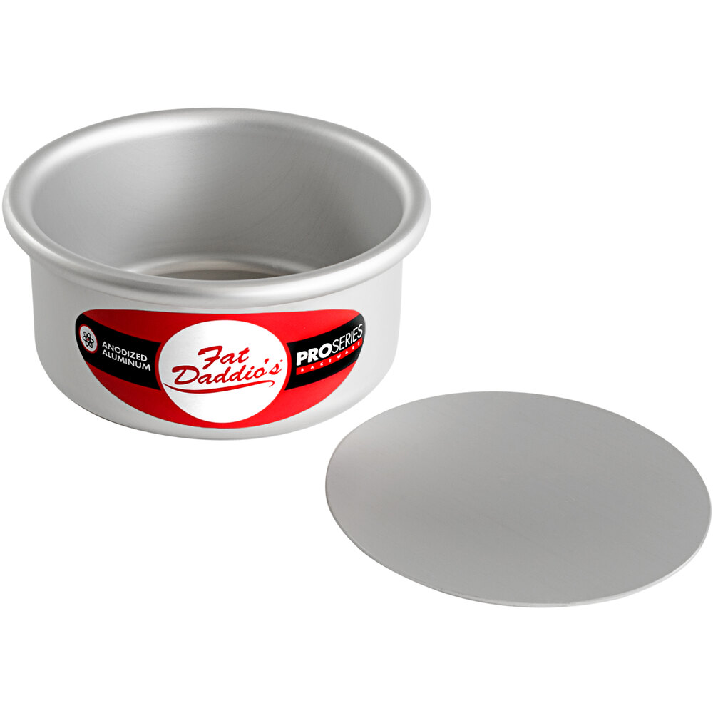 Fat Daddio's PCC42 ProSeries 4" x 2" Round Anodized Aluminum Straight