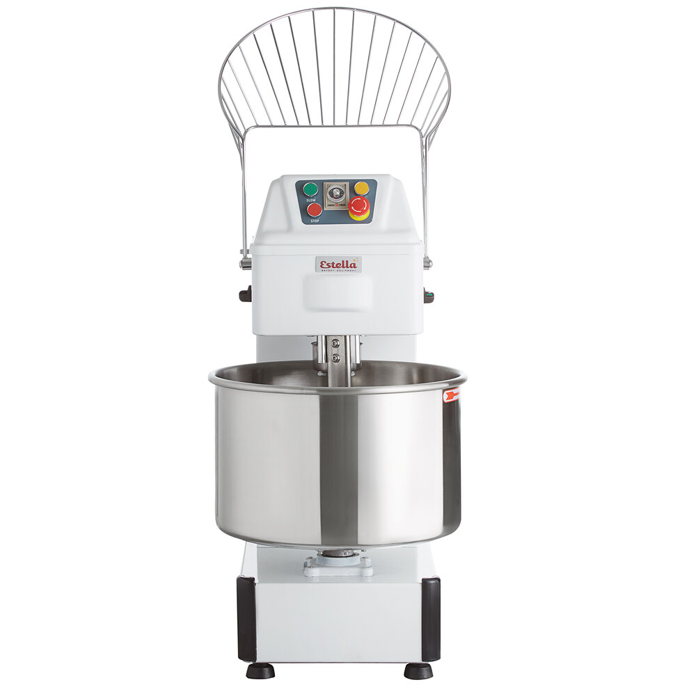 Estella SM40 65 lb. / 40 qt. Spiral Dough Mixer 220V, 3 HP