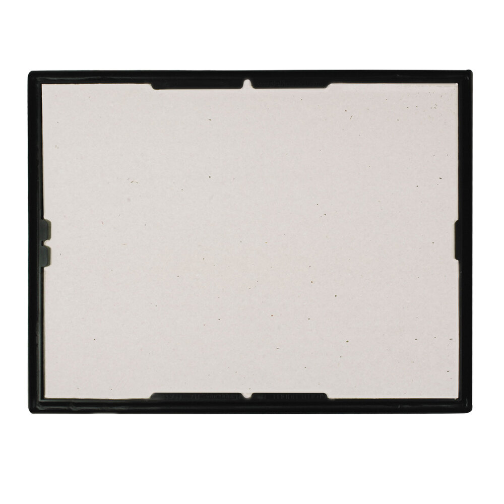 NuDell 11800 EZ Mount 8" x 10" Black / Gold Plastic Document Frame