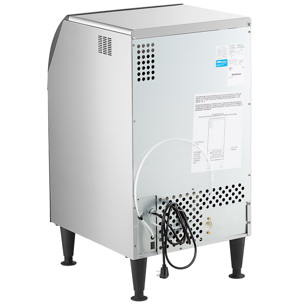 Scotsman UN1520A 20" Air Cooled Undercounter Nugget Ice Machine 167 lb.