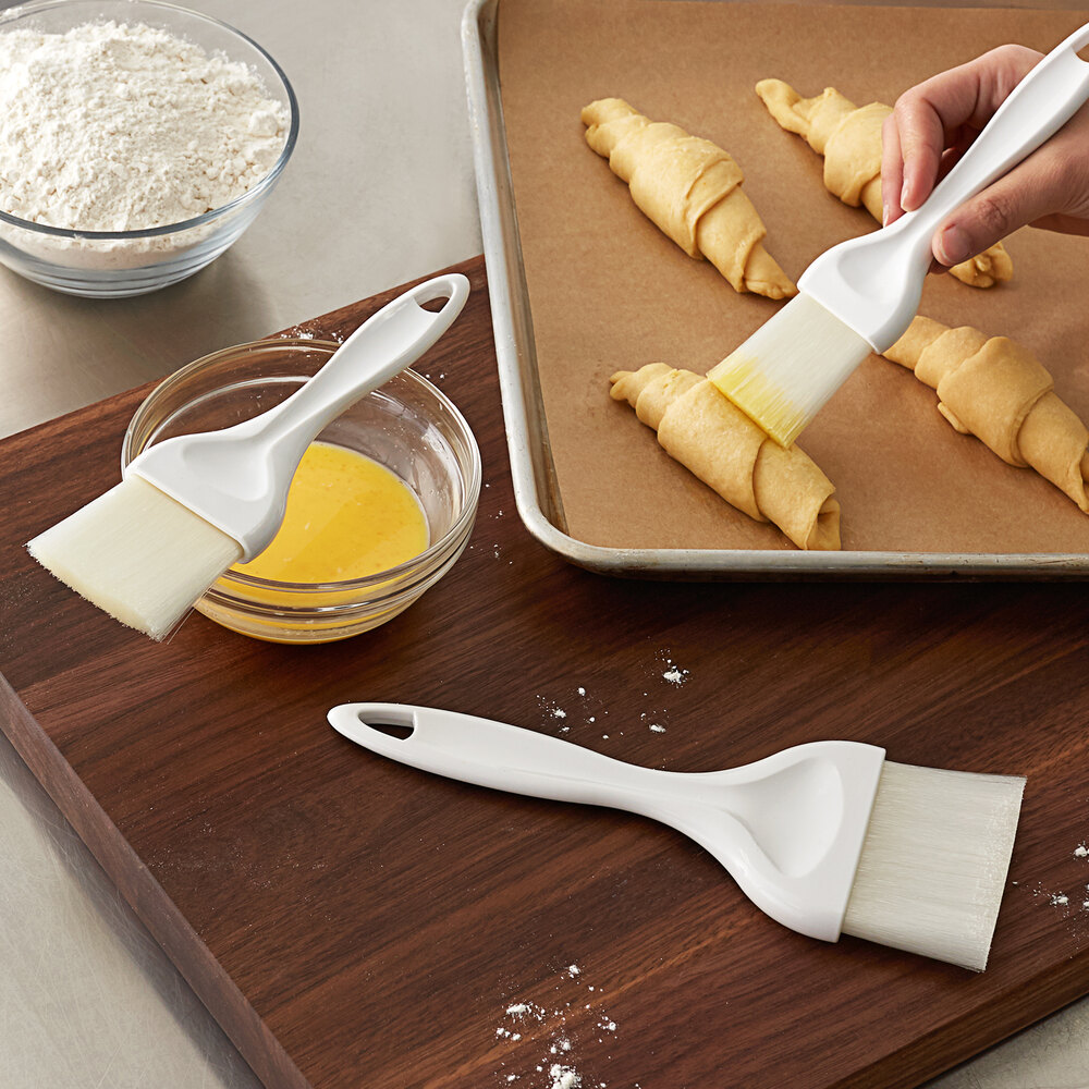 3Piece Nylon Bristle Pastry / Basting Brush Set