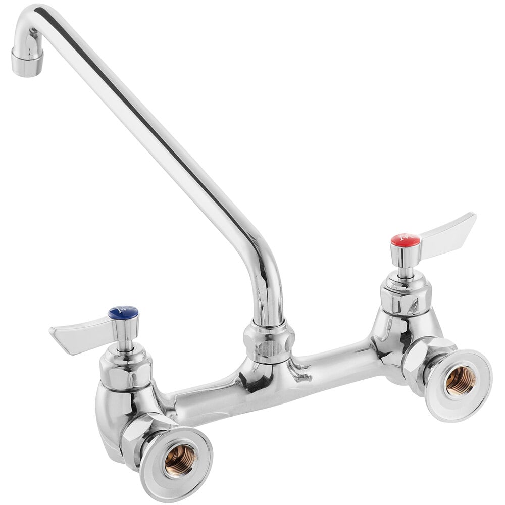 Waterloo FW814 WallMounted Faucet with 8" Centers and 14" Swing Spout