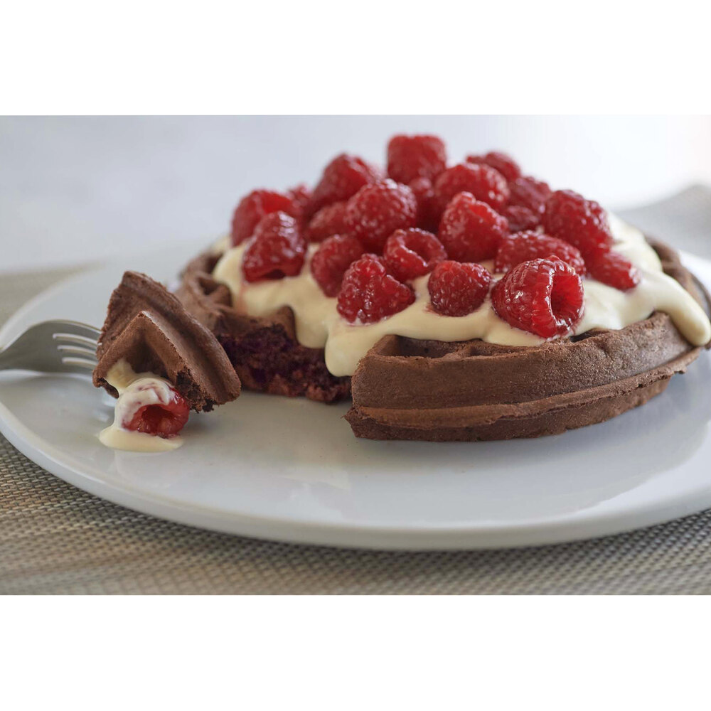 Krusteaz Professional 5 lb. Double Chocolate Belgian Waffle Mix