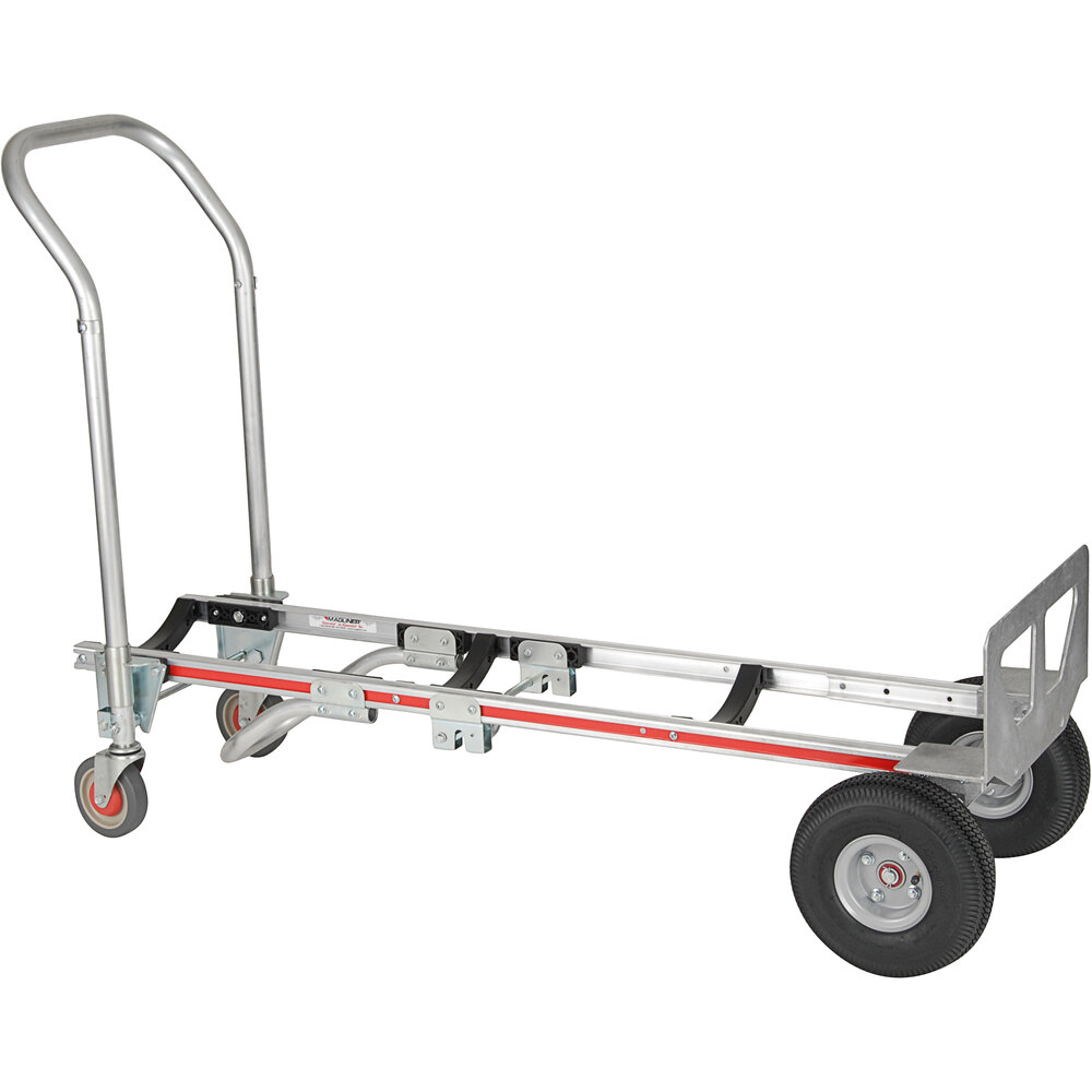 Magliner LNK111UA4 Gemini Bulk Convertible Hand Truck with Curved Frame